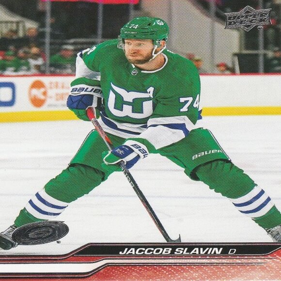 Jaccob Slavin (Carolina Hurricanes) - 3 Card Set - Picture 3 of 4